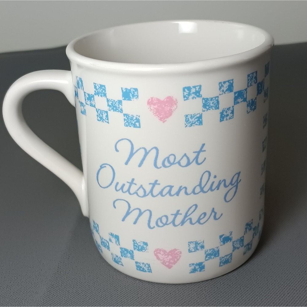 Vintage 1985 MOM Mug‎ Cup  Hallmark Ceramic White Retro 80s - Picture 2 of 5